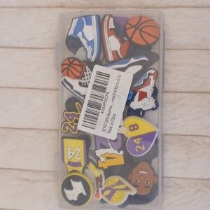 30 pcs Basketball Crocs Charms